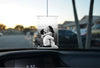 Hanging car picture frame, rearview mirror